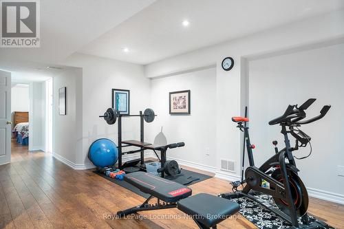 19 - 110 Napier Street, Blue Mountains (Thornbury), ON - Indoor Photo Showing Gym Room