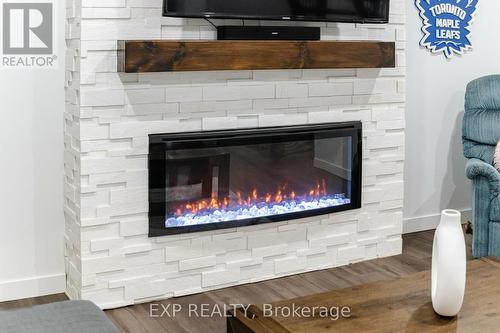 51 Allendale Road, Brampton, ON - Indoor Photo Showing Living Room With Fireplace