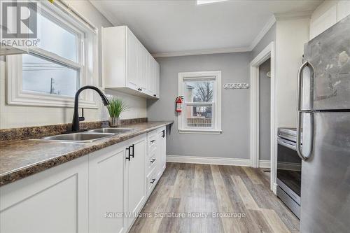 94 Glenmount Avenue, Hamilton (Ainslie Wood), ON - Indoor Photo Showing Kitchen With Double Sink