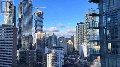 1806 - 28 Wellesley Street, Toronto, ON - Outdoor With Facade