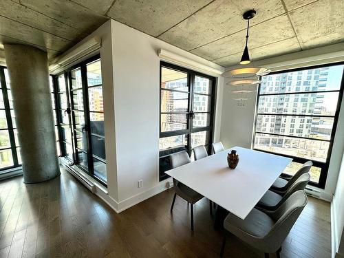 Dining room - 802-1320 Rue Olier, Montréal (Le Sud-Ouest), QC - Indoor Photo Showing Dining Room