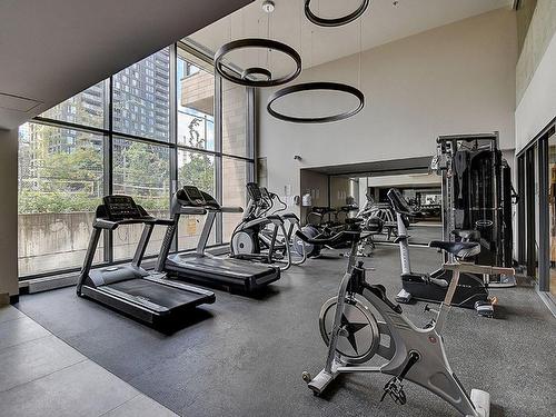 Bathroom - 802-1320 Rue Olier, Montréal (Le Sud-Ouest), QC - Indoor Photo Showing Gym Room