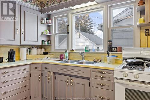 314 County Rd 27 West, Kingsville, ON - Indoor Photo Showing Kitchen With Double Sink