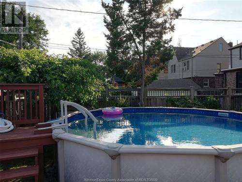 1961 Verdun Avenue, Windsor, ON - Outdoor With Above Ground Pool