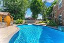 36 Glen Oak Court, Barrie, ON  - Outdoor With In Ground Pool With Deck Patio Veranda With Backyard 