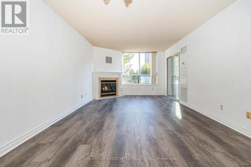 414 - 1 Ripley Avenue, Toronto, ON - Indoor Photo Showing Other Room With Fireplace