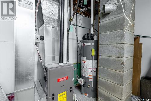 202 Lewis Street, Balgonie, SK - Indoor Photo Showing Basement