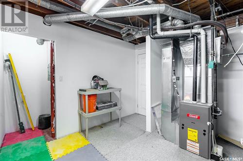 202 Lewis Street, Balgonie, SK - Indoor Photo Showing Basement