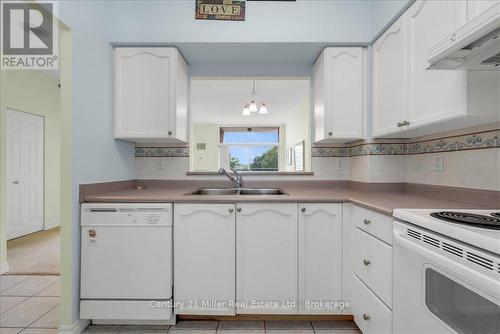 2510 - 100 Burloak Drive, Burlington (Appleby), ON - Indoor Photo Showing Kitchen With Double Sink