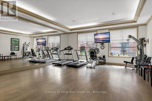 2510 - 100 Burloak Drive, Burlington (Appleby), ON - Indoor Photo Showing Gym Room