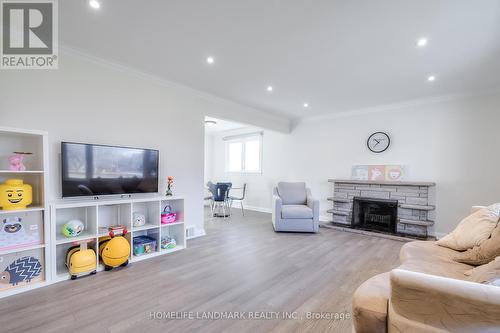 177 Allanford Road, Toronto, ON - Indoor Photo Showing Living Room With Fireplace