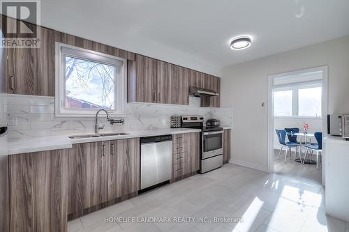 177 Allanford Road, Toronto, ON - Indoor Photo Showing Kitchen With Double Sink