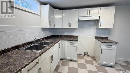 A And B 1924 Montreal Street, Regina, SK - Indoor Photo Showing Kitchen With Double Sink