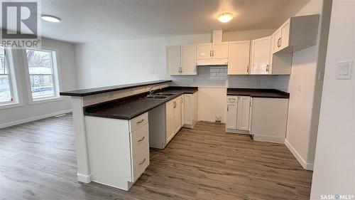 A And B 1924 Montreal Street, Regina, SK - Indoor Photo Showing Kitchen With Double Sink