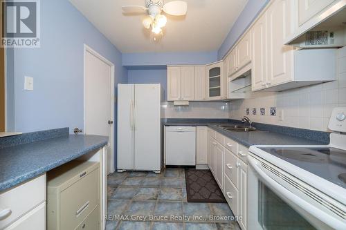 203 - 860 9Th Street E, Owen Sound, ON - Indoor Photo Showing Kitchen With Double Sink