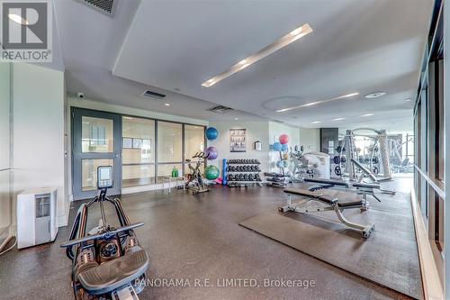 3104 - 225 Sherway Gardens Road, Toronto, ON - Indoor Photo Showing Gym Room