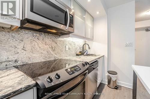 4803 - 25 Telegram Mews, Toronto, ON - Indoor Photo Showing Kitchen With Upgraded Kitchen