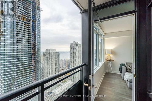 4803 - 25 Telegram Mews, Toronto, ON - Outdoor With Balcony