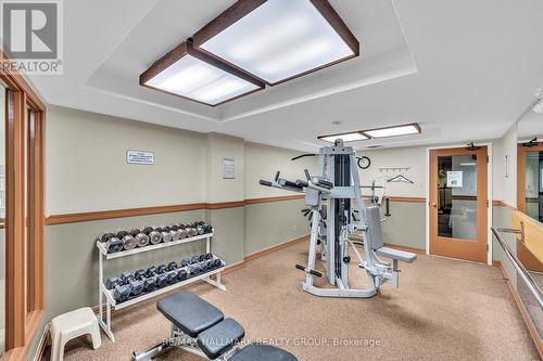 87D - 263 Botanica Pvt, Ottawa, ON - Indoor Photo Showing Gym Room