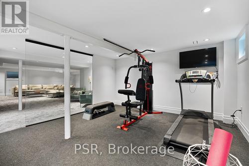 892 Johnathan Drive, Mississauga, ON - Indoor Photo Showing Gym Room