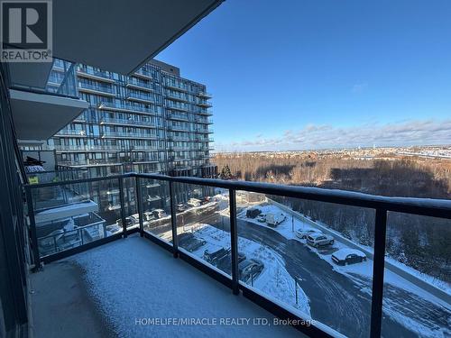 507 - 215 Veterans Drive N, Brampton, ON - Outdoor With Balcony With View