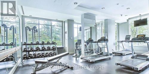 1007 - 88 Promenade Circle, Vaughan, ON - Indoor Photo Showing Gym Room