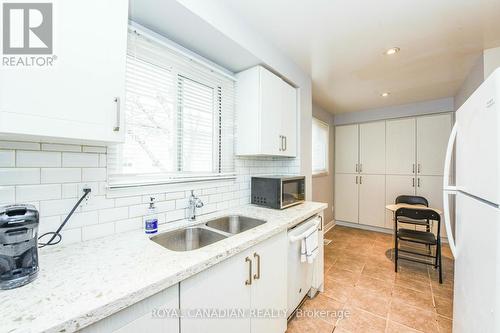 47 - 47 Ellis Drive N, Brampton, ON - Indoor Photo Showing Kitchen With Double Sink