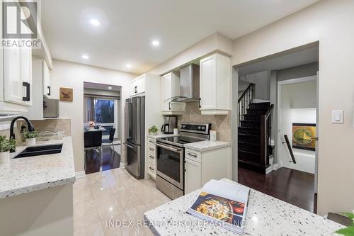 52 Jameson Crescent, Brampton, ON - Indoor Photo Showing Kitchen With Double Sink