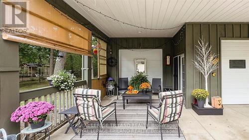 8846 Timberwood Trail, Lambton Shores (Grand Bend), ON - Outdoor With Deck Patio Veranda