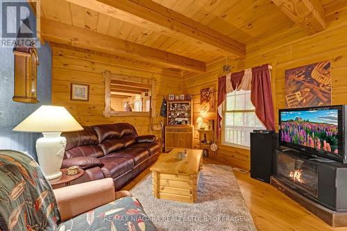 8 Four Mile Creek Road, Niagara-On-The-Lake (105 - St. Davids), ON - Indoor Photo Showing Living Room With Fireplace