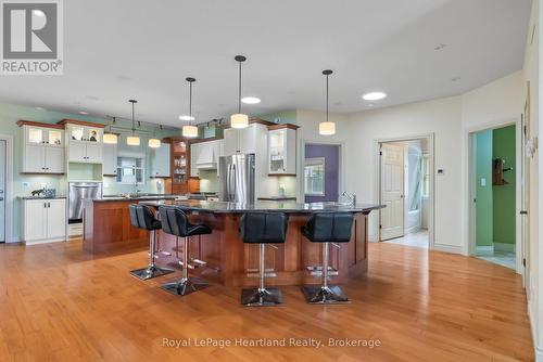 221 John Street, Minto (Harriston), ON - Indoor Photo Showing Kitchen With Upgraded Kitchen