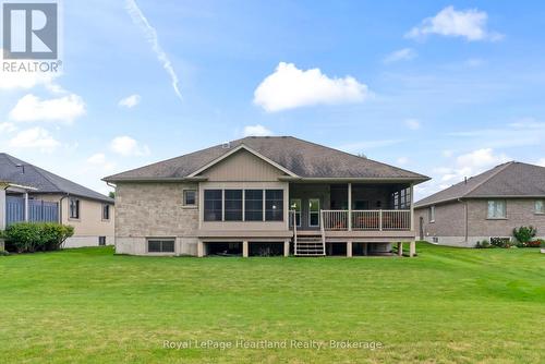 221 John Street, Minto (Harriston), ON - Outdoor With Deck Patio Veranda