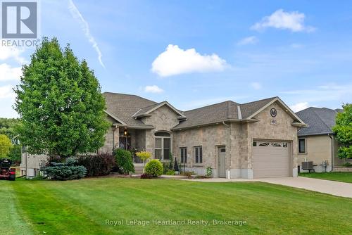 221 John Street, Minto (Harriston), ON - Outdoor With Facade