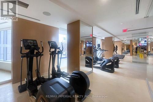 106 - 120 Harrison Garden Boulevard, Toronto, ON - Indoor Photo Showing Gym Room