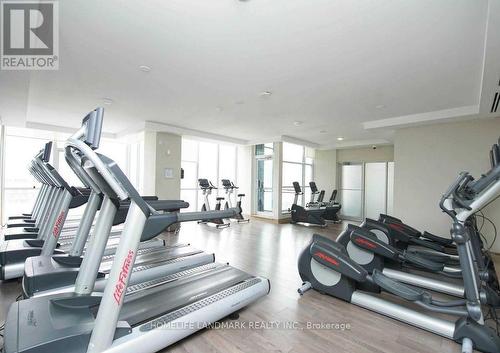 2401 - 4099 Brickstone Mews, Mississauga, ON - Indoor Photo Showing Gym Room