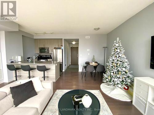 2401 - 4099 Brickstone Mews, Mississauga, ON - Indoor Photo Showing Living Room