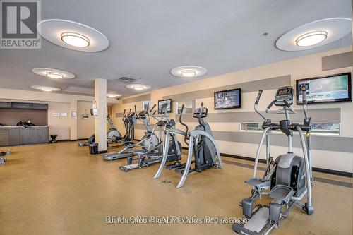 2406 - 60 Absolute Avenue, Mississauga, ON - Indoor Photo Showing Gym Room