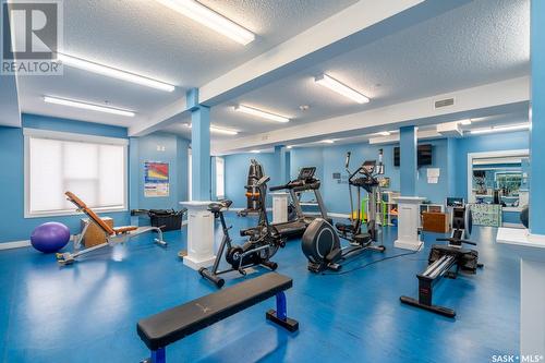 117 5301 Universal Crescent, Regina, SK - Indoor Photo Showing Gym Room