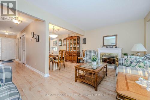 61 - 3029 Glencrest Road, Burlington, ON - Indoor Photo Showing Living Room With Fireplace