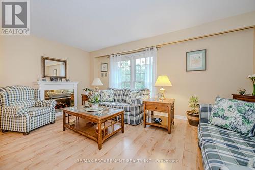 61 - 3029 Glencrest Road, Burlington, ON - Indoor Photo Showing Living Room With Fireplace