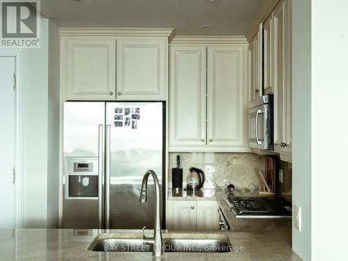 3508 - 16 Harbour Street, Toronto, ON - Indoor Photo Showing Kitchen With Double Sink