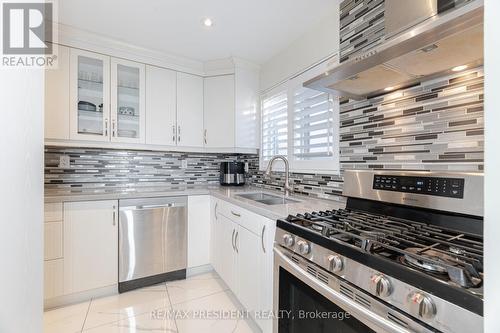 45 - 431 Silverstone Drive, Toronto, ON - Indoor Photo Showing Kitchen With Double Sink With Upgraded Kitchen