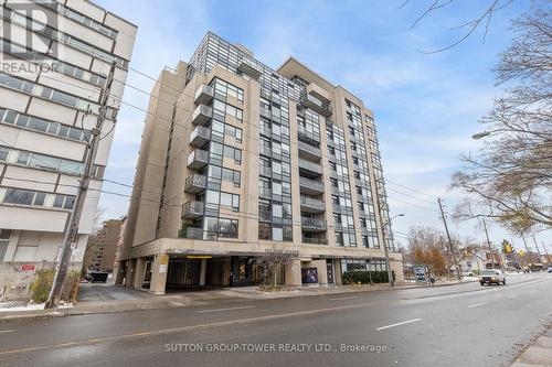 711 - 280 Donlands Avenue, Toronto, ON - Outdoor With Balcony With Facade