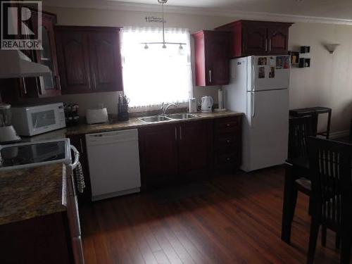 10-14 Irishtown Road, Carbonear, NL - Indoor Photo Showing Kitchen With Double Sink