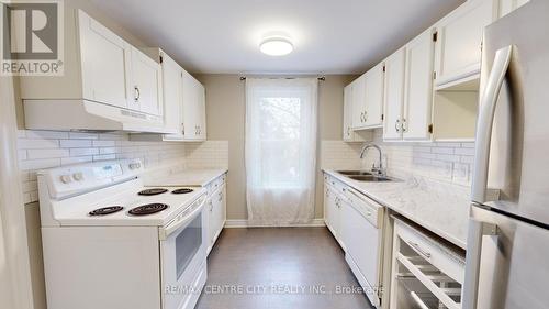 821 Wharncliffe Road S, London, ON - Indoor Photo Showing Kitchen With Double Sink