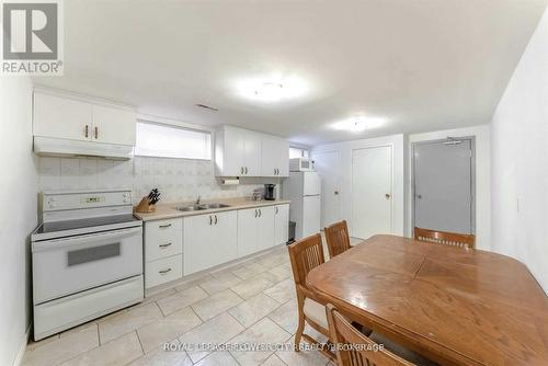 Basemnt - 6 Cheryl Court E, Brampton, ON - Indoor Photo Showing Kitchen With Double Sink