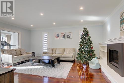 5803 3Rd Line, New Tecumseth, ON - Indoor Photo Showing Living Room With Fireplace