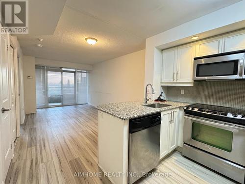 603 - 65 East Liberty Street, Toronto, ON - Indoor Photo Showing Kitchen With Stainless Steel Kitchen