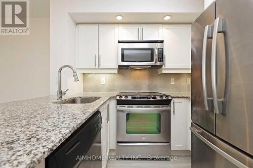 603 - 65 East Liberty Street, Toronto, ON - Indoor Photo Showing Kitchen With Stainless Steel Kitchen With Upgraded Kitchen