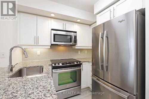 603 - 65 East Liberty Street, Toronto, ON - Indoor Photo Showing Kitchen With Stainless Steel Kitchen With Upgraded Kitchen